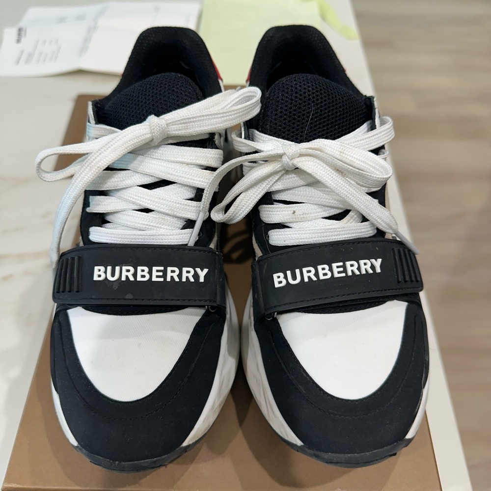 Burberry Black and White Sneaker